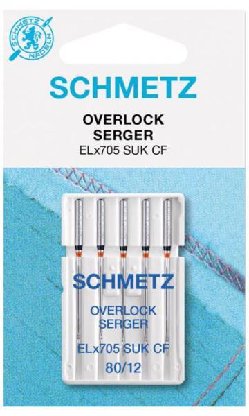 Schmetz Maschinen Overlock Universalnadeln 80 